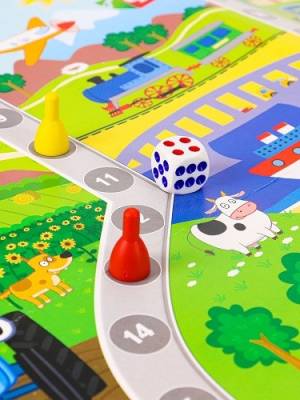 Купить Синий трактор. Настольная игра в БУКВАЕШКА